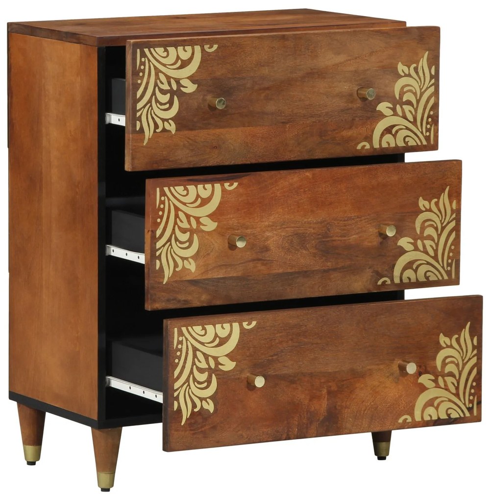 vidaXL Bufet Maro 60 x 33 x 75 cm Lemn de mango solid