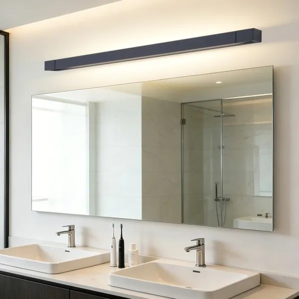 BRILAGI - Iluminare LED pentru oglindă de baie AQUA LINE LED/28W/230V 100 cm IP44 negru