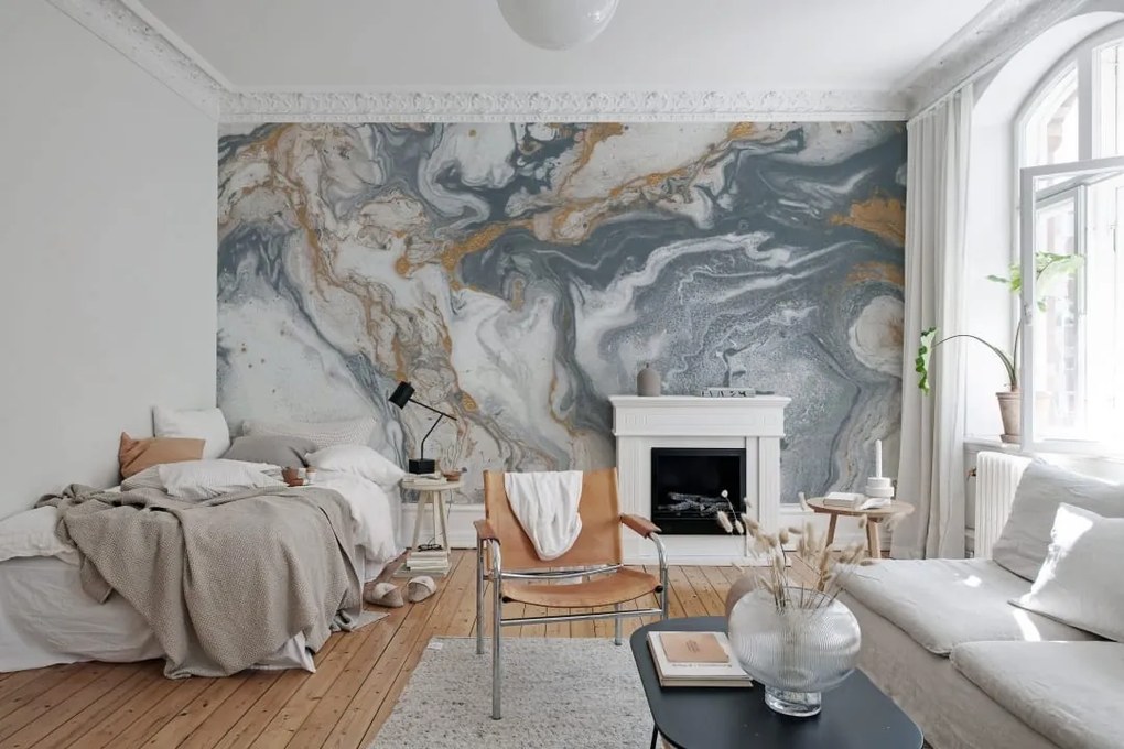 Fototapet, Gray Agate, Rebel Walls
