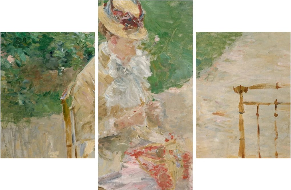 Tablou - Berthe Morisot, Young Woman Knitting, reproducere (90x60 cm)