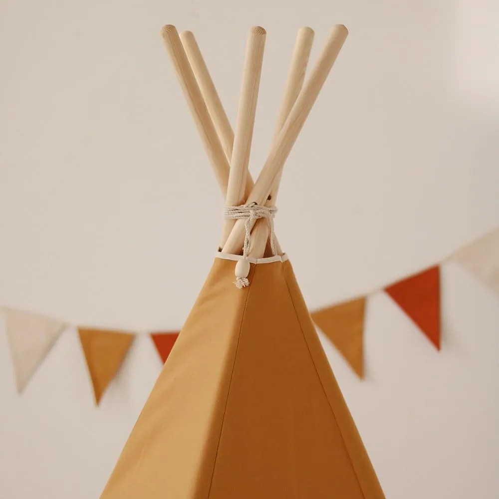 Cort pentru copii teepee Ochre – Moi Mili