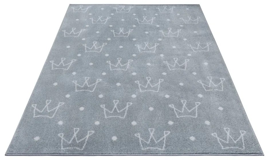 Covor pentru copii gri 120x170 cm Crowns – Hanse Home