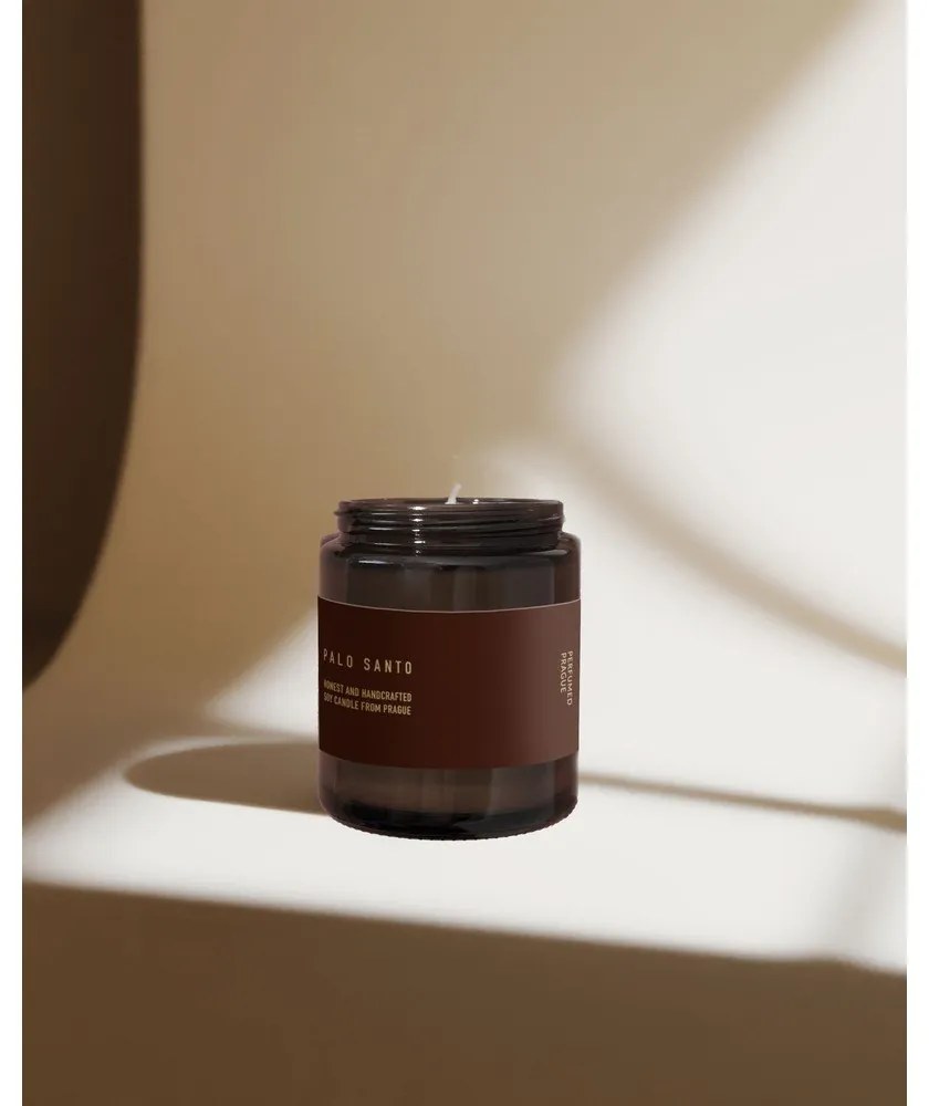 Lumânare parfumată din ceară de soia #101 Palo Santo – Perfumed Prague