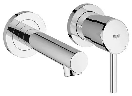 GROHE 19575001 - Baterie pentru lavoar cu două găuri CONCETTO, 147 mm, crom lucios