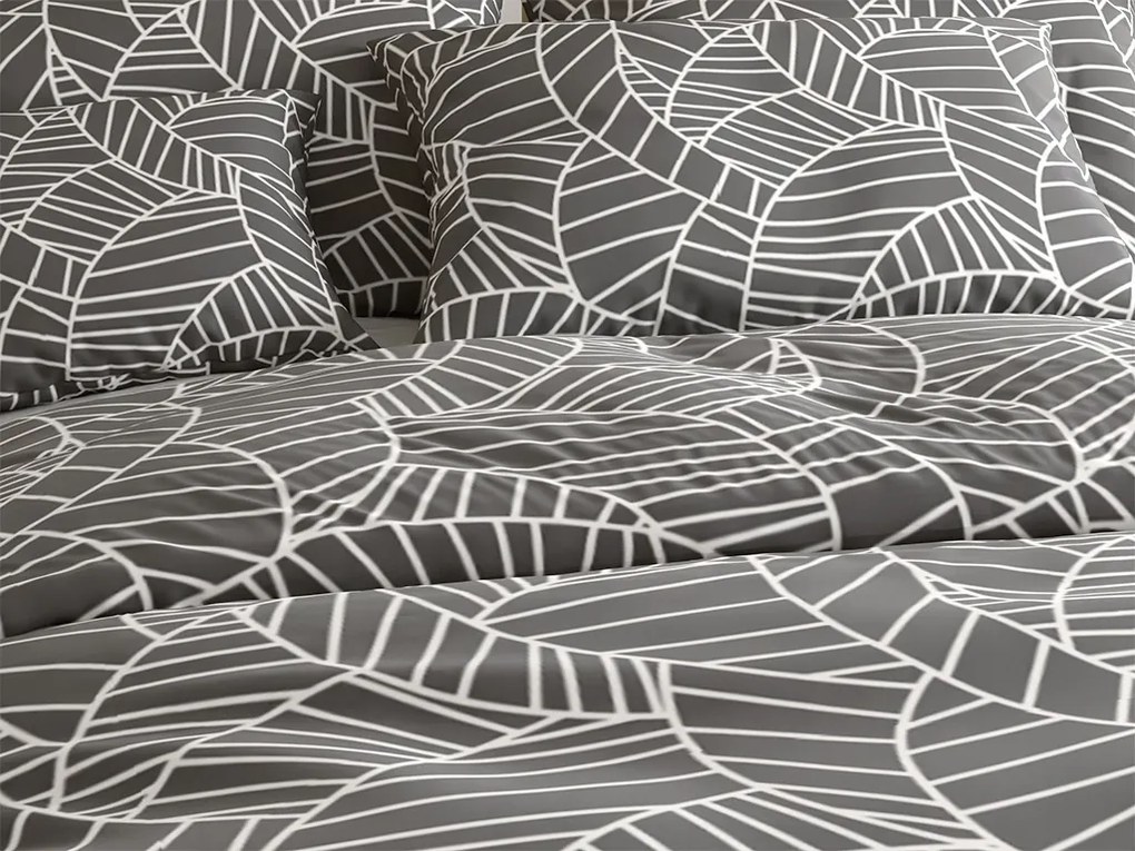 Lenjerie de pat din microfibra CHARCO gri Dimensiune lenjerie de pat: 70 x 90 cm | 140 x 200 cm