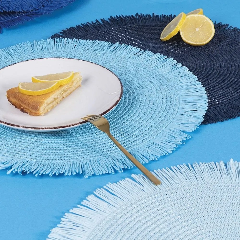 Suporturi pentru farfurii 4 buc. din hârtie ø 38 cm Shades of Ocean – VDE Tivoli 1996