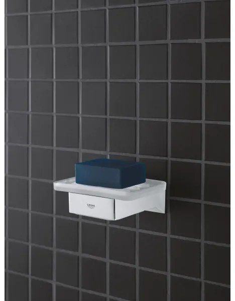 GROHE 40865000 - Suport SELECTION CUBE, crom lucios