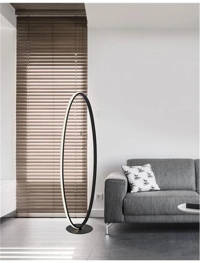Lampa de podea LED design modern circular NAGER NVL9481096