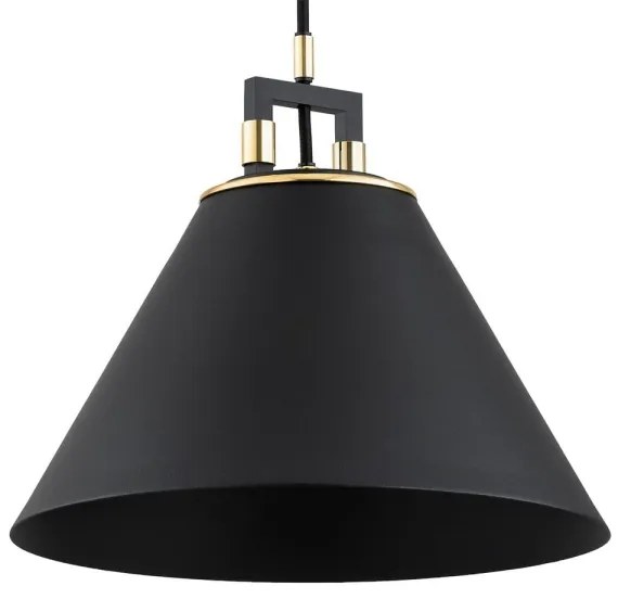 Lustră pe cablu ORTE 3xE27/15W/230V neagră Argon 6174