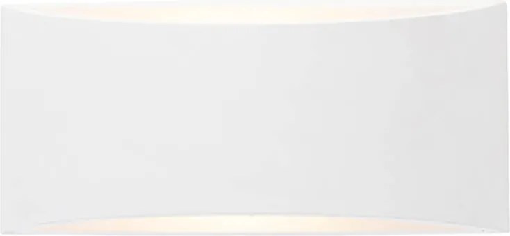 Lampă de perete inteligentă albă 20 cm cu WiFi G9 - Tum