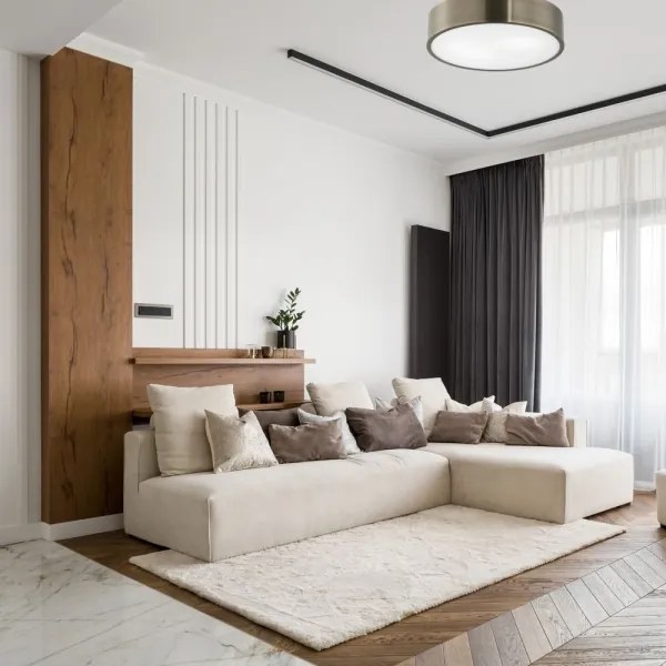 Plafonieră DANTE 2xE27/60W/230V d. 36 cm patină