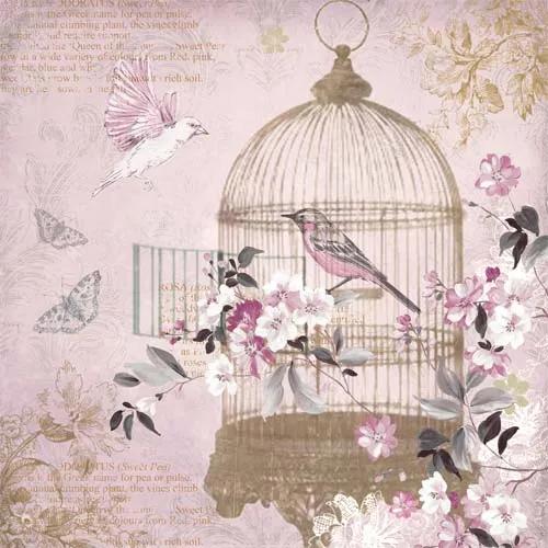 Tablou pe pânză - Enchanted Birdcage