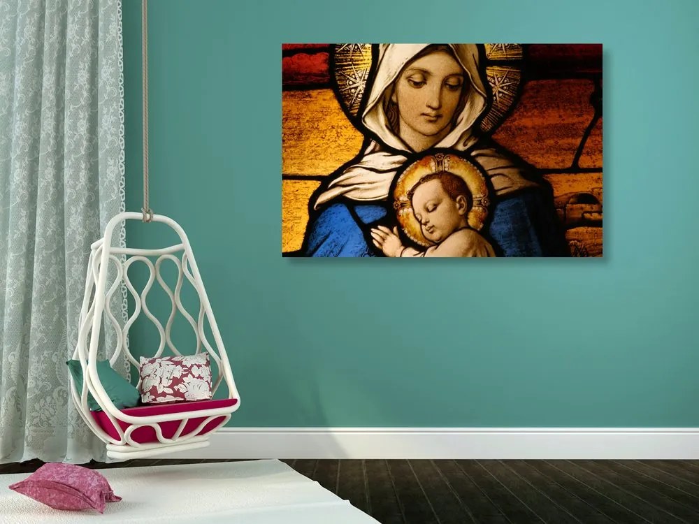 Tablou Fecioara Maria cu Pruncul Isus