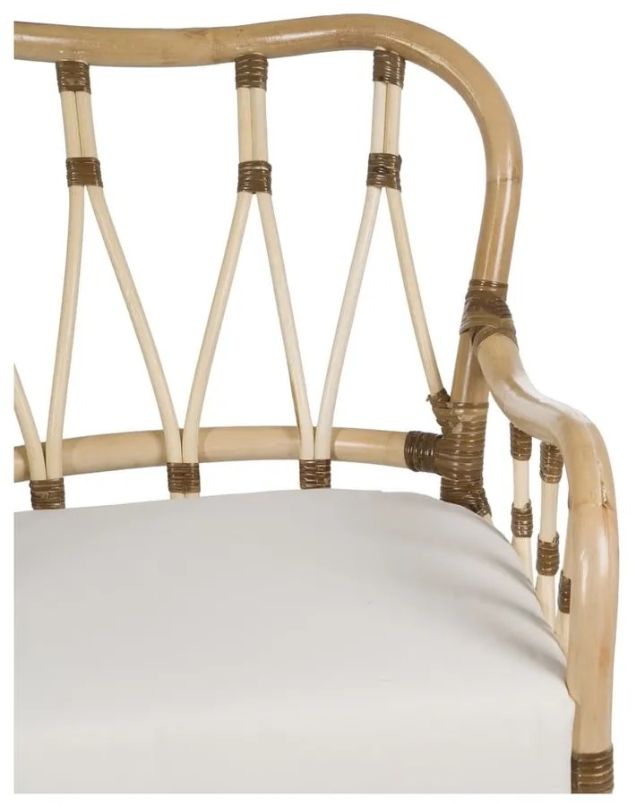 Fotoliu în culoare naturală țesut – Ixia