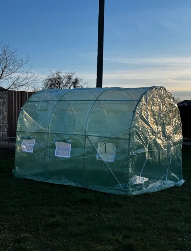 Solar de grădină ranforsat PREMIUM 2 × 3 m + CADOU