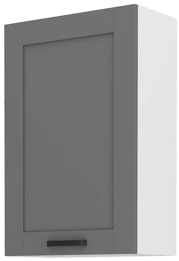 Dulap superior de bucătărie Lucid 60 G 90 1F (dustgrey + alb). 1045554
