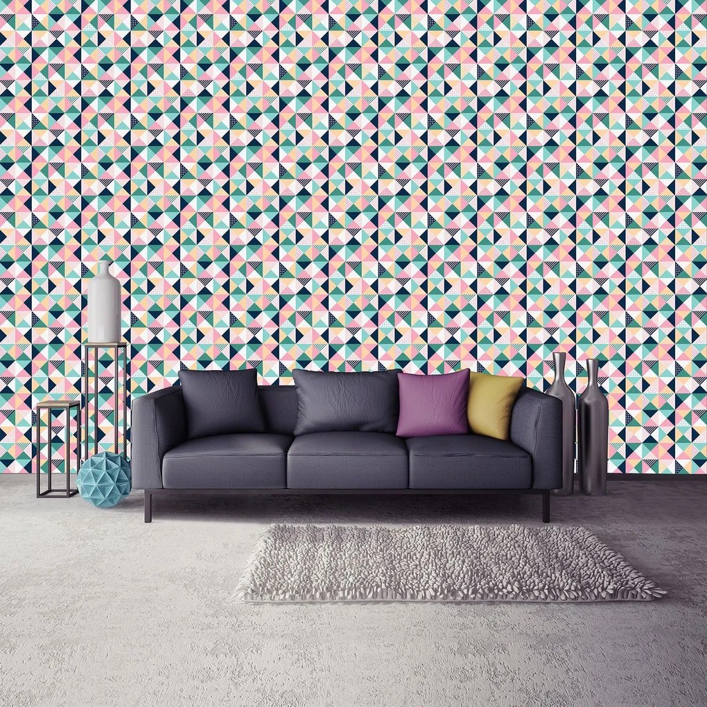 Fototapet - Retro Pop 2 (152,5x104 cm)