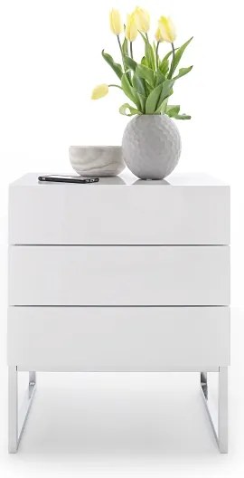 Noptieră ROCKY XL, albă