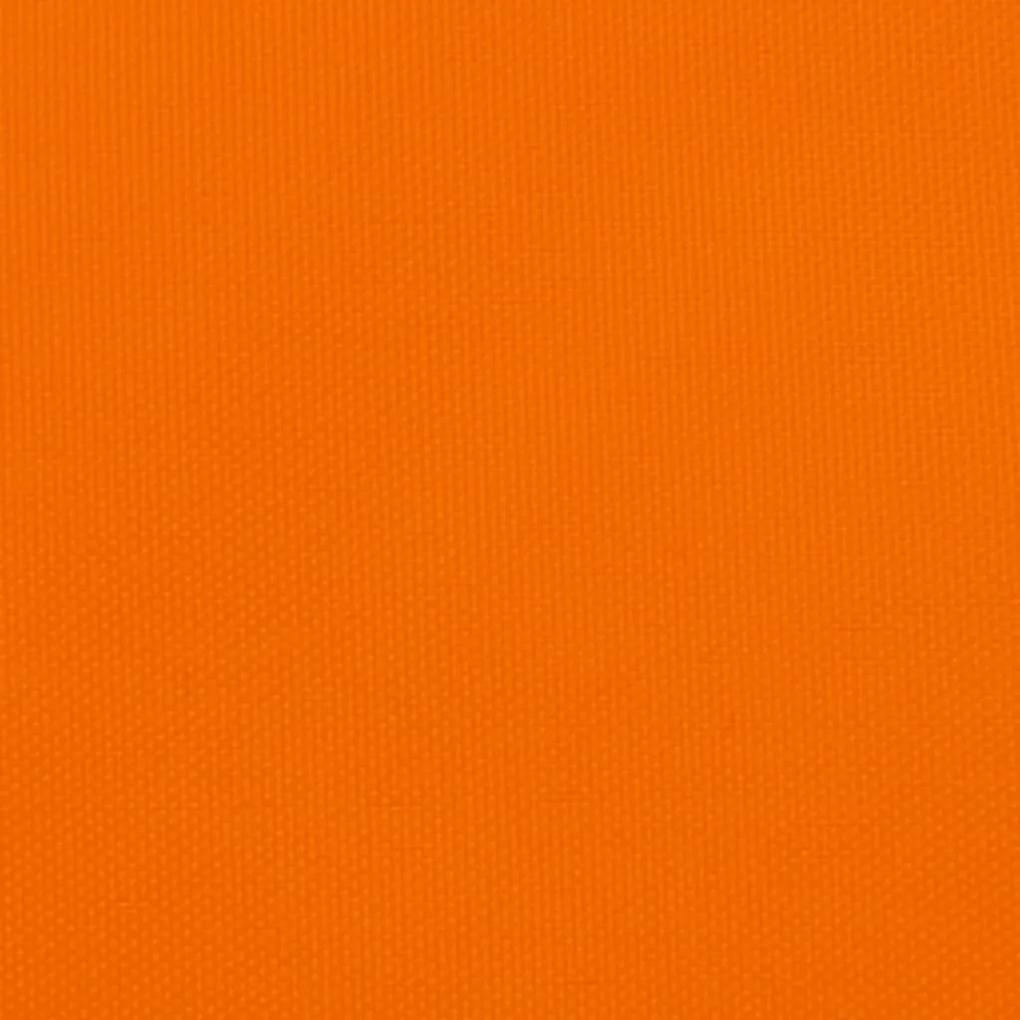 Parasolar, portocaliu, 5x6x6 m, tesatura oxford, triunghiular Portocaliu, 5 x 6 x 6 m