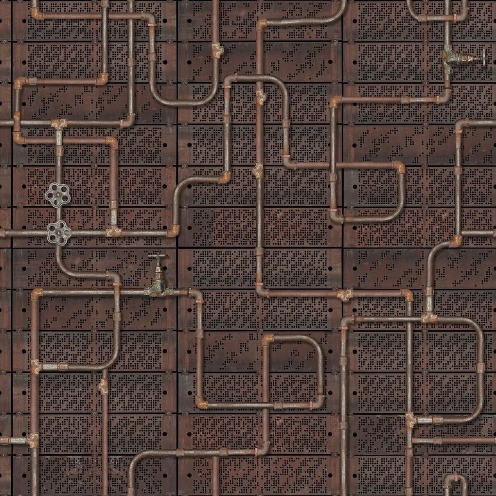 Fototapet, Pipework Oxidation, Rebel Walls