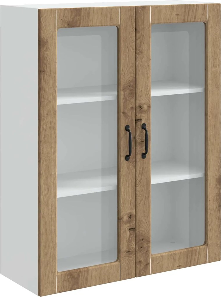 vidaXL Dulap de bucătărie Kalmar Stejar Artizanal 80 x 31 x 100 cm