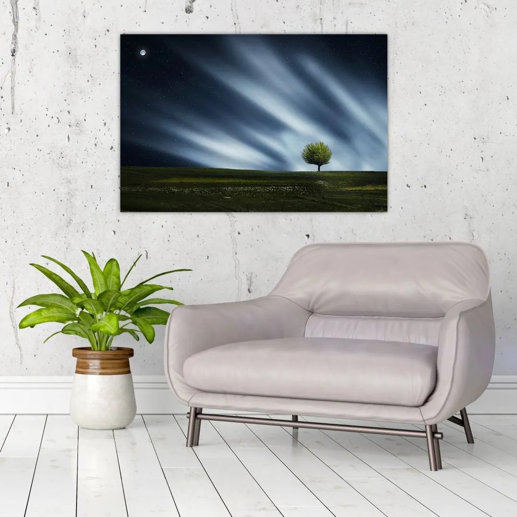 Tablou -Aurora boreală (90x60 cm)