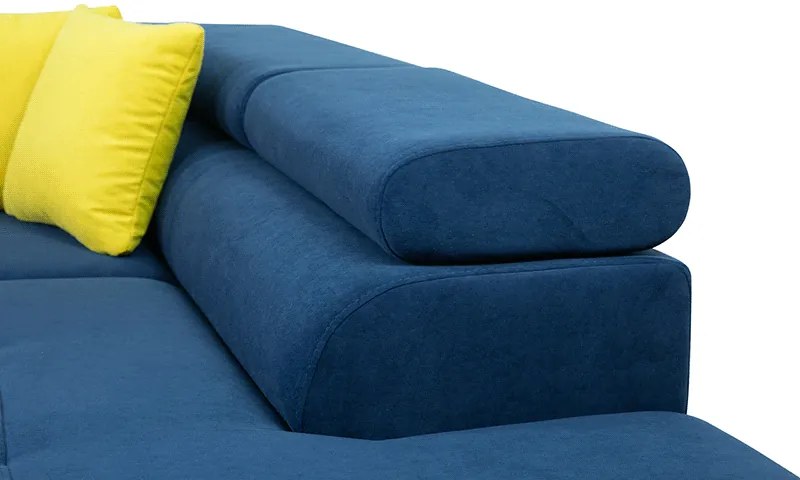 Colțar în formă de U Alphard Bis (S) (piele ecologică soft 017 + uttario velvet 2967 + uttario velvet 2959). 1051185