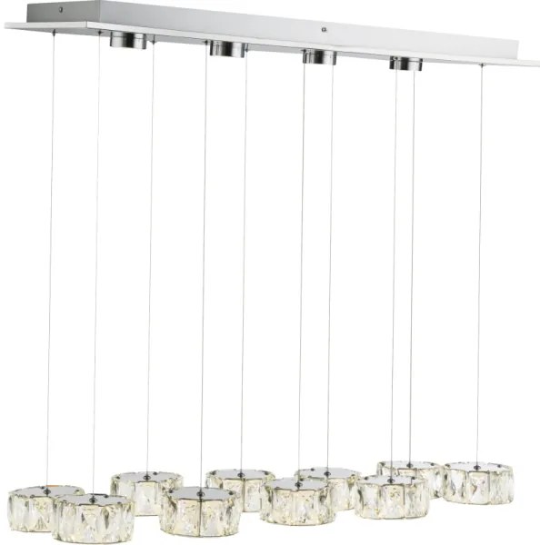 Lustră LED pe cablu Globo 49350-92H AMUR LED/92W/230V 4000K