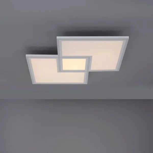 Plafonieră LED dimabilă EDGING LED/51W/230V Leuchten Direkt 14855-16 + telecomandă