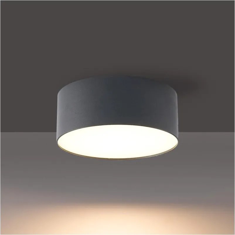 BRILAGI - Plafonieră LED de exterior FORIS LED/9W/230V Ø 9 cm antracit IP44