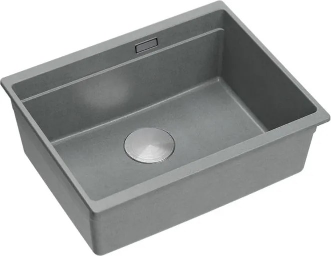 Chiuveta din granit Logan 100 gri metalic