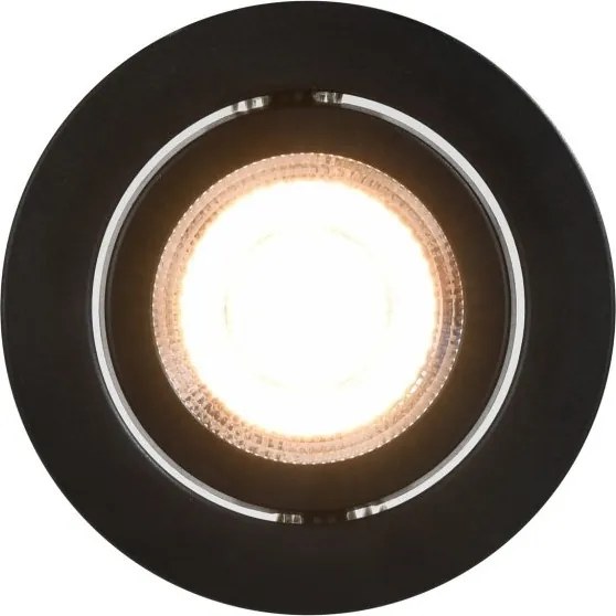 Spot LED incastrabil directionabil Monolo negru