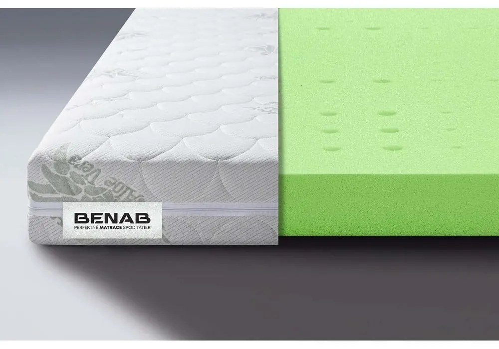 Topper saltea mediu-ferm din spumă 90x200 cm – BENAB