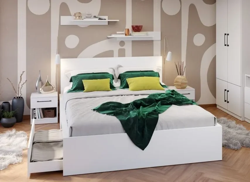 Set Mobila Dormitor Snow C01
