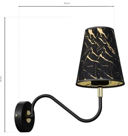 Aplică HERMES 1xE27/60W/230V