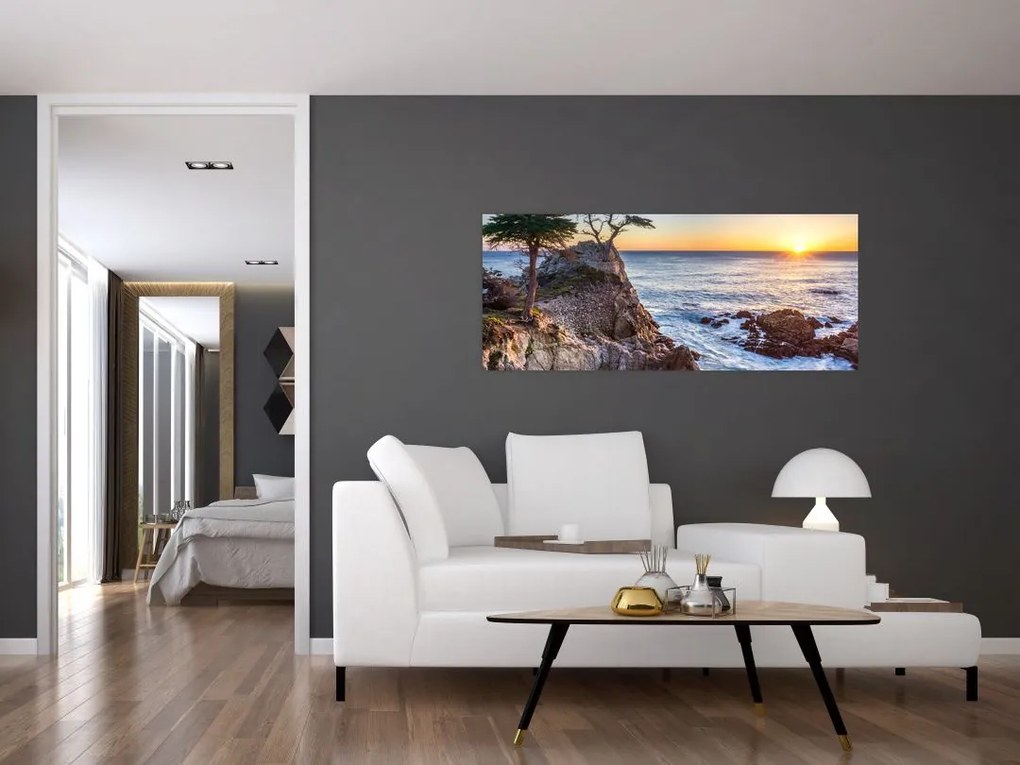 Tablou - Malul pacfic (120x50 cm)