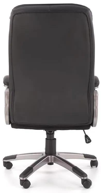 Scaun de birou Preston negru - H124 cm