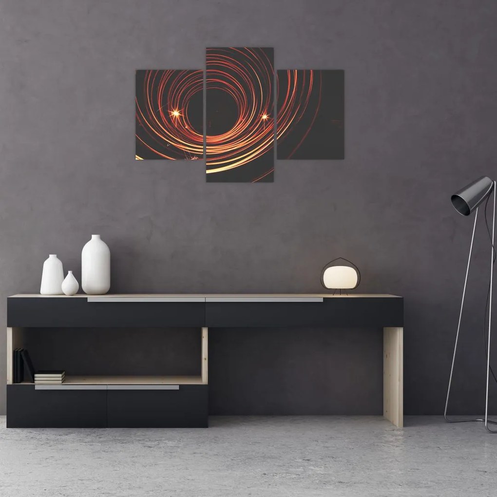 Tabloul cu linii abstracte (90x60 cm)