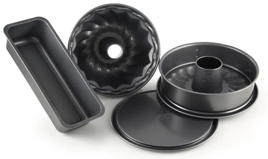 Set 4 forme de copt din oțel Dr. Oetker Four