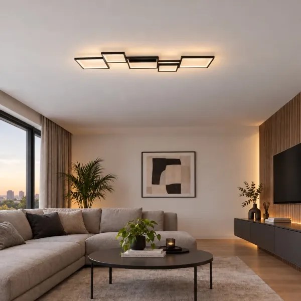 BRILAGI - Plafonieră LED SHIFT/42W/230V 4000K 47,5x122 cm neagră