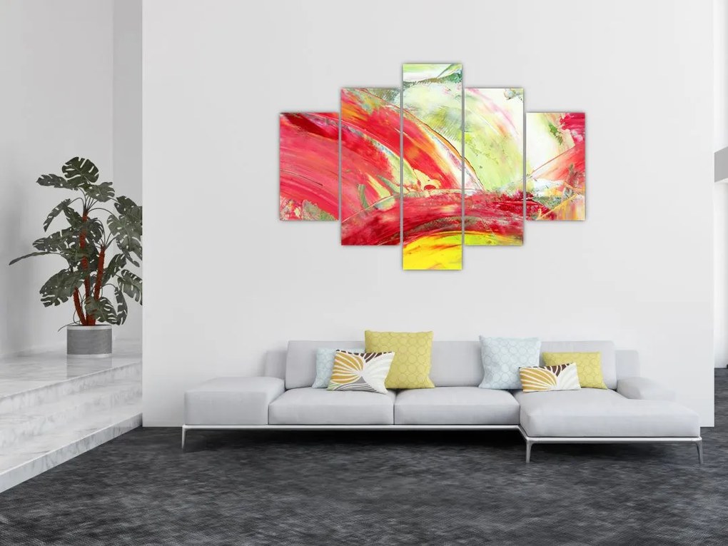 Tablou cu abstracție - pictura (150x105 cm)
