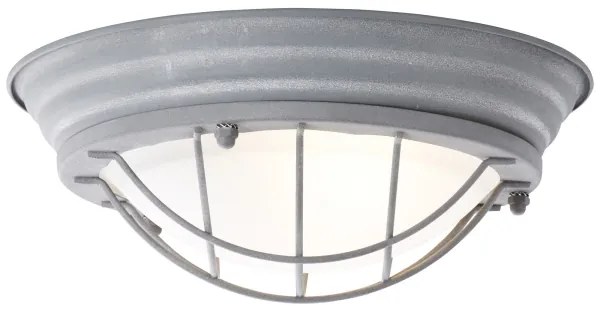Brilliant - Plafonieră TYPHOON 1xE27/30W/230V Ø 29 cm, gri