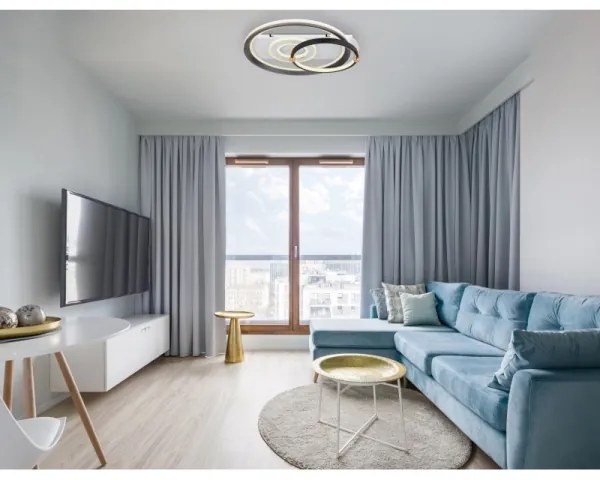 Globo 48459-46 - Plafonieră LED reglabilă ANI, 46W/230V, 2700-6000K, cu telecomandă