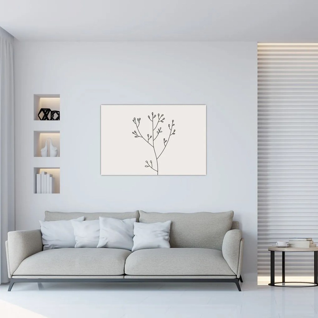 Tablou - Floare de pajiște N⁰3 (90x60 cm)