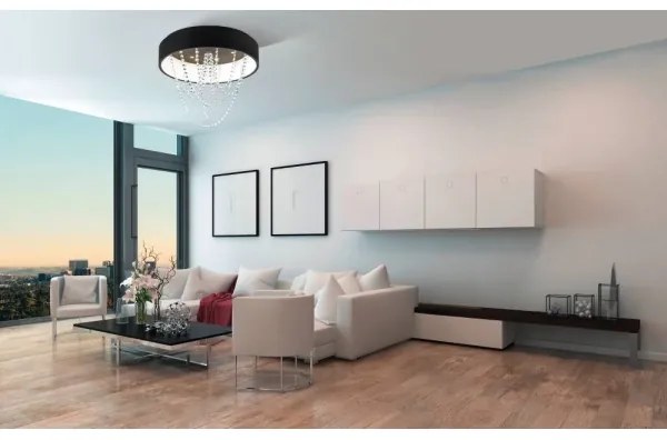 Plafonieră LED dimabilă BERLONA LED/34W/230V Eglo 39762 + telecomandă