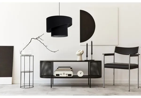 Lustră pe cablu LORI 1×E27/60W/230V neagră