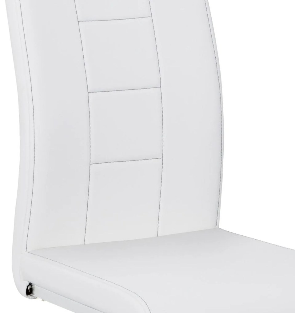 Scaun sufragerie Darren-411 WT (alb). 1120446