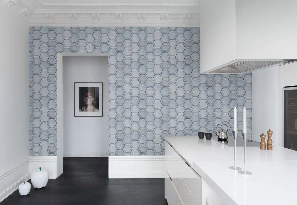 Fototapet, Concrete Hexagon, Rebel Walls
