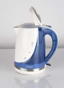 Cana electrica ZILAN ZLN1303,Albastru Capacitate 1.7L, 1850-2200W, Baza rotativa,