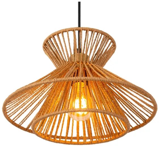 Lustră pe cablu Lucide 10420/03/72 TASMAN 3xE27/60W/230V bej